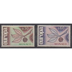 Monaco - 1965 - Nb 675/676 - Europa