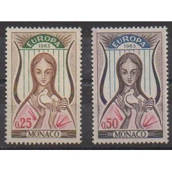 Monaco - 1963 - No 618/619 - Europa