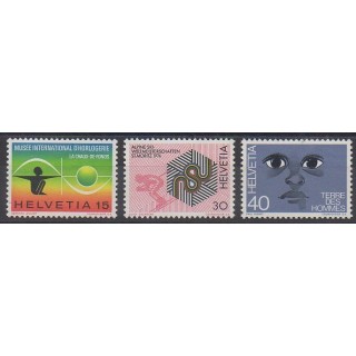 Buy this set of stamps of Swiss of the year 1973 (Nb 930/932).