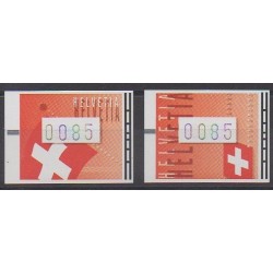 Swiss - 2005 - Nb TD20/TD21 - Flags