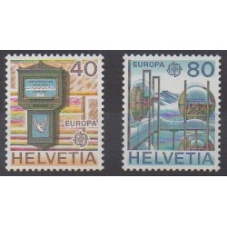 Swiss - 1979 - Nb 1084/1085 - Postal Service - Europa