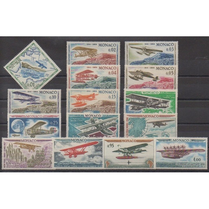 Buy this set of stamps of Monaco of the year 1964 (Nb 637/651).
