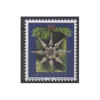 Buy this stamp of Swiss of the year 2001 (Nb 1701).