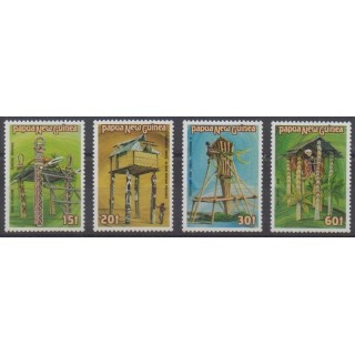 Buy this set of stamps of Papua New Guinea of the year 1985 (Nb 490/493).