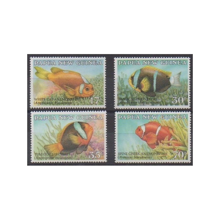 Buy this set of stamps of Papua New Guinea of the year 1987 (Nb 534/537).