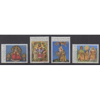 Buy this set of stamps of Liechtenstein of the year 1976 (Nb 603/606).