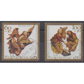 Buy this set of stamps of West Germany (FRG) of the year 1989 (Nb 1274/1275). - Used