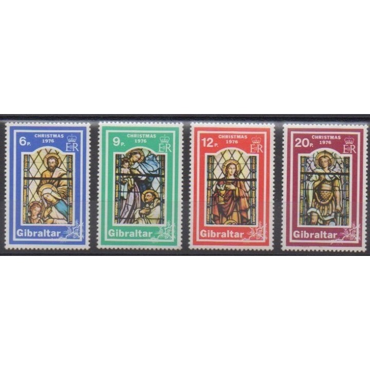 Acheter cette série de timbres de Gibraltar de l'année 1976 (No 342/345).