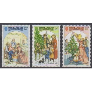 Buy this set of stamps of Isle of Man of the year 1987 (Nb 348/350).