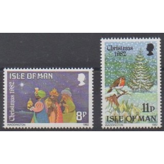 Buy this set of stamps of Isle of Man of the year 1982 (Nb 212/213).