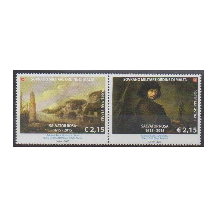 Buy this set of stamps of Order of Malta of the year 2015 (Nb 1278/1279).