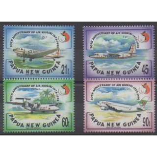 Acheter cette série de timbres de Papouasie-Nouvelle-Guinée de l'année 1993 (No 690/693).