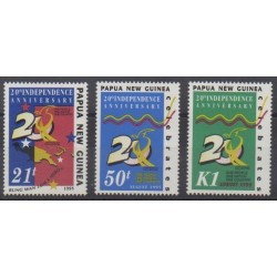 Papouasie-Nouvelle-Guinée - 1995 - No 737/739 - Histoire