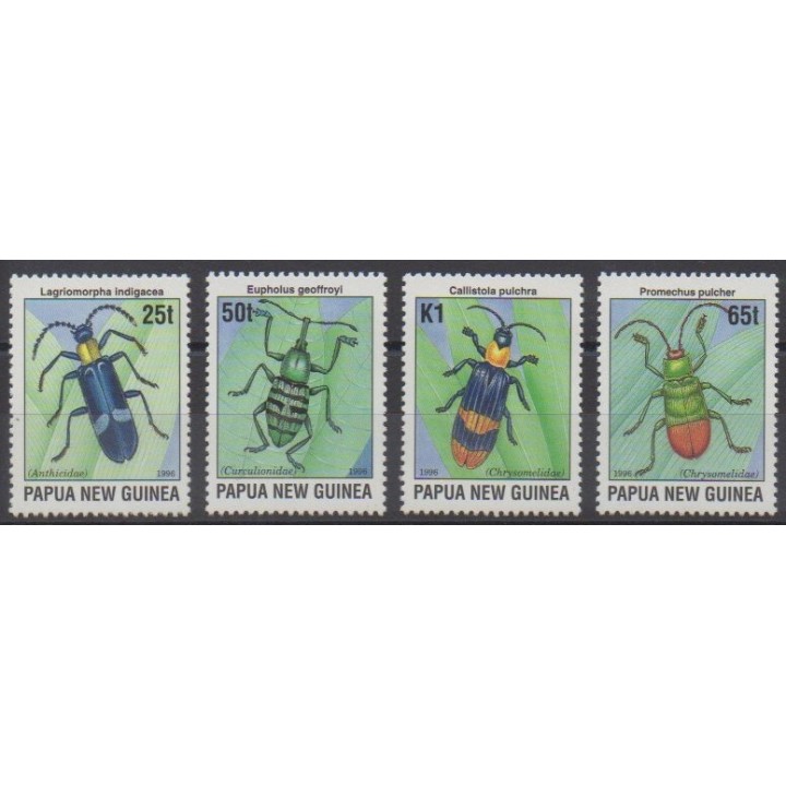 Buy this set of stamps of Papua New Guinea of the year 1996 (Nb 754/757).