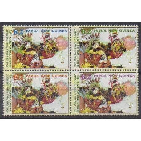 Papouasie-Nouvelle-Guinée - 2005 - No 1073/1076 - Papauté