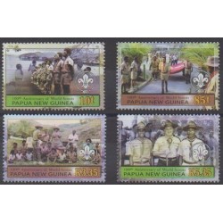 Papouasie-Nouvelle-Guinée - 2007 - No 1143/1146 - Scoutisme