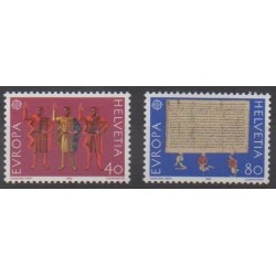 Swiss - 1982 - Nb 1150/1151 - Various Historics Themes - Europa