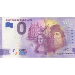 Billet souvenir - 37 - Château du clos Lucé - 2020-6 - Anniversaire
