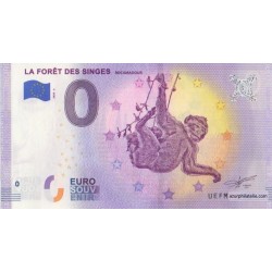 Euro banknote memory - 46 - La Forêt des Singes - 2020-3