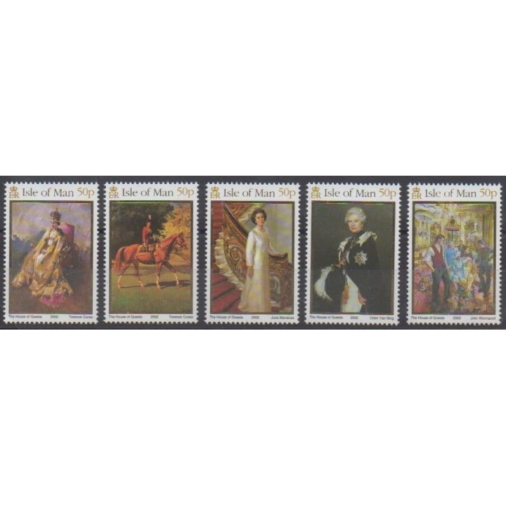 Buy this set of stamps of Isle of Man of the year 2002 (Nb 993/997).