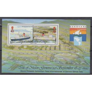 Buy this souvenir sheet  of Isle of Man of the year 1992 (Nb BF20).