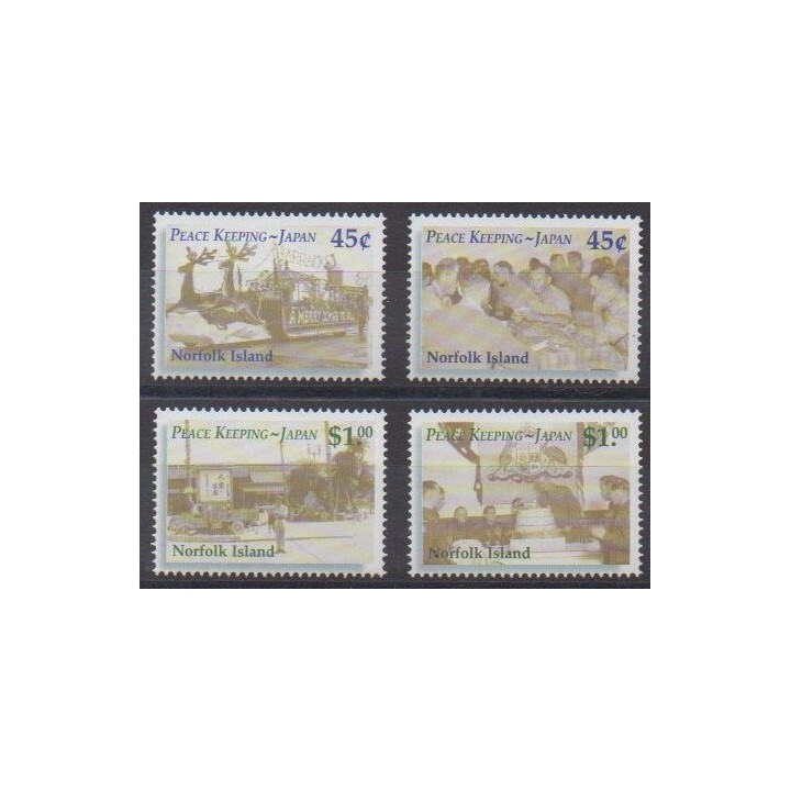 Acheter cette série de timbres de l'île de Norfolk de l'année 2001 (No 716/719).