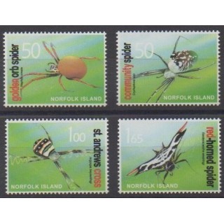 Acheter cette série de timbres de l'île de Norfolk de l'année 2004 (No 813/816).