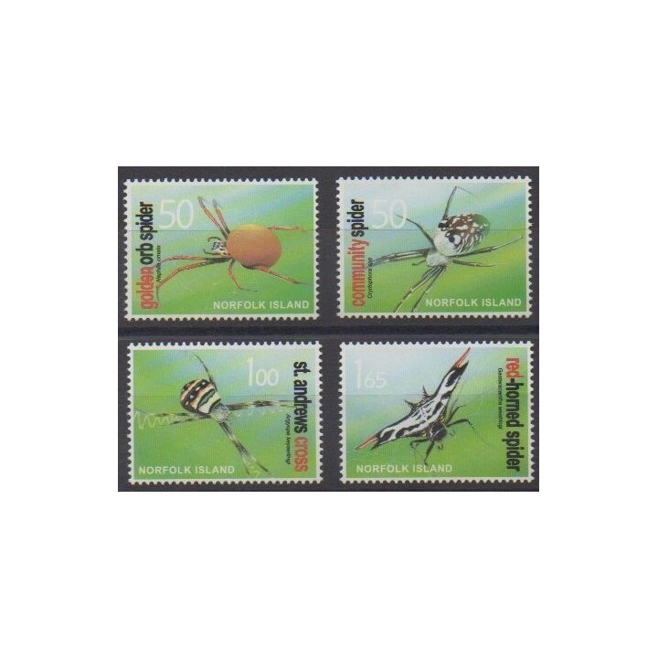 Acheter cette série de timbres de l'île de Norfolk de l'année 2004 (No 813/816).