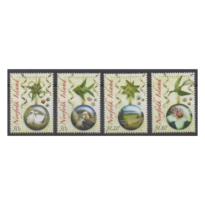 Acheter cette série de timbres de l'île de Norfolk de l'année 2006 (No 911/914).