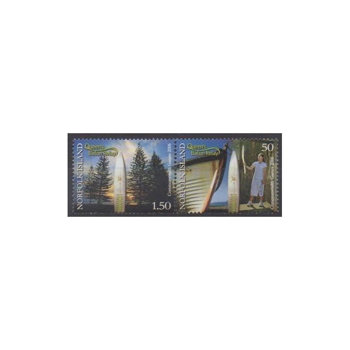Buy this set of stamps of Norfolk of the year 2006 (Nb 879/880).