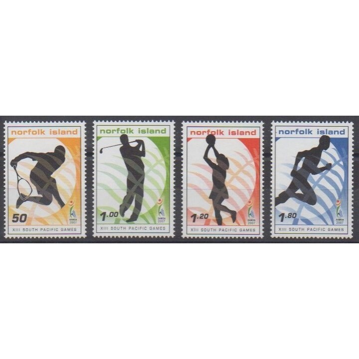 Buy this set of stamps of Norfolk of the year 2007 (Nb 929/932).