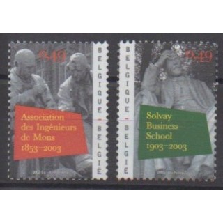 Buy this set of stamps of Belgium of the year 2003 (Nb 3153/3154).