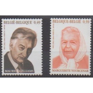 Acheter cette série de timbres de Belgique de l'année 2003 (No 3210/3211).