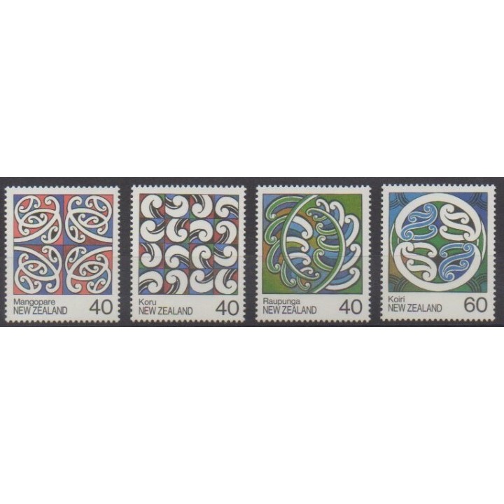 Buy this set of stamps of New Zealand of the year 1988 (Nb 980/983).
