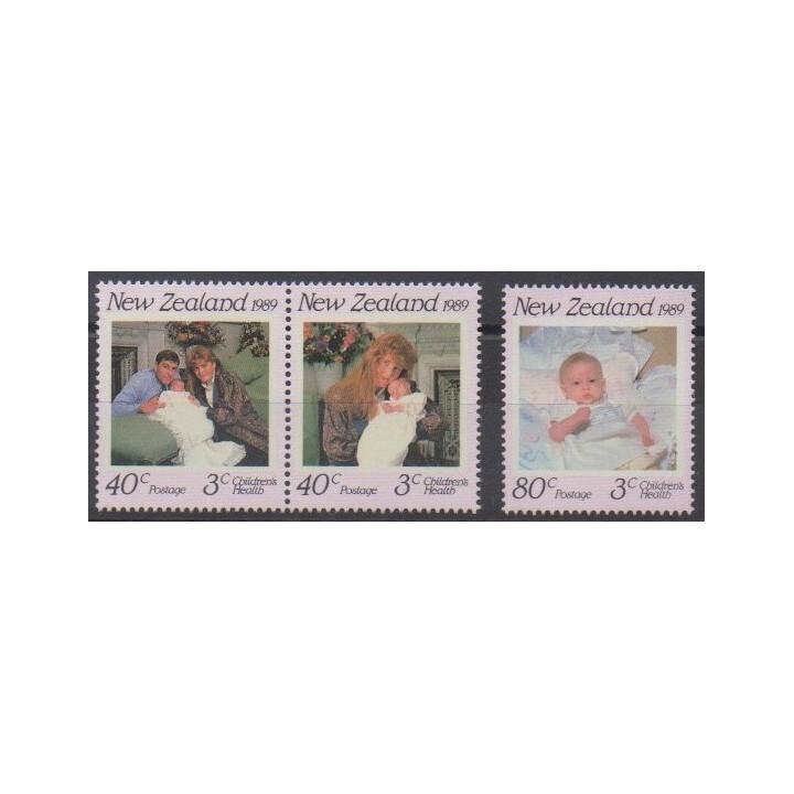 Buy this set of stamps of New Zealand of the year 1989 (Nb 1038/1040).
