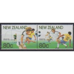 Nouvelle-Zélande - 1991 - No 1102/1103 - Football