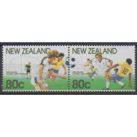 New Zealand - 1991 - Nb 1102/1103 - Football