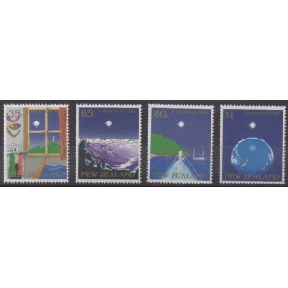Acheter cette série de timbres de Nouvelle-Zélande de l'année 1989 (No 1041/1046).