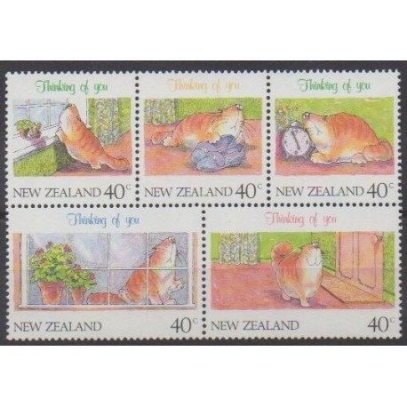 New Zealand - 1991 - Nb 1115/1119