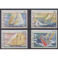 Nouvelle-Zélande - 1992 - No 1155/1158 - Navigation