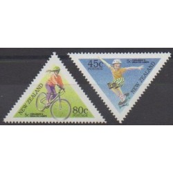 Nouvelle-Zélande - 1995 - No 1371/1372 - Enfance - Santé ou Croix-Rouge