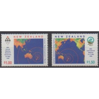 Buy this set of stamps of New Zealand of the year 1995 (Nb 1362/1363).