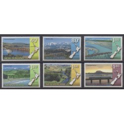 Nouvelle-Zélande - 1997 - No 1548/1553 - Chemins de fer - Tourisme