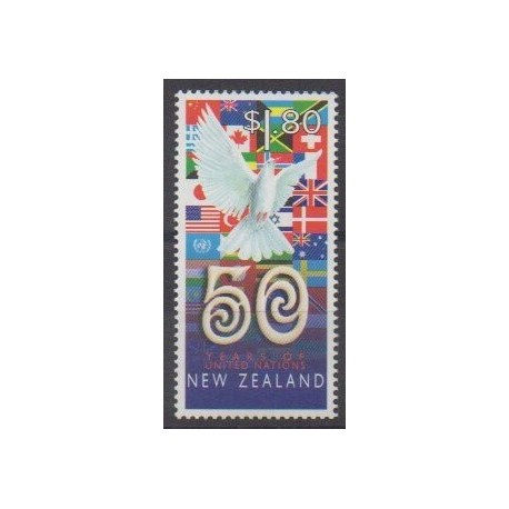 New Zealand - 1995 - Nb 1415 - United Nations