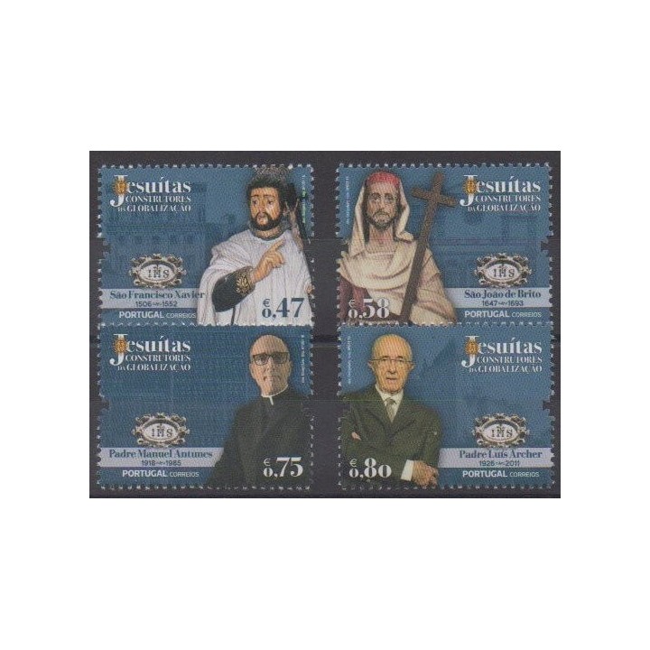 Buy this set of stamps of Portugal of the year 2016 (Nb 4088/4091).