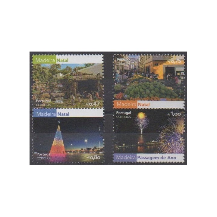 Acheter cette série de timbres du Portugal (Madère) de l'année 2016 (No 365/368).