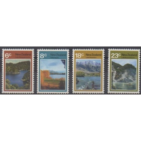 Nouvelle-Zélande - 1972 - No 576/579 - Sites