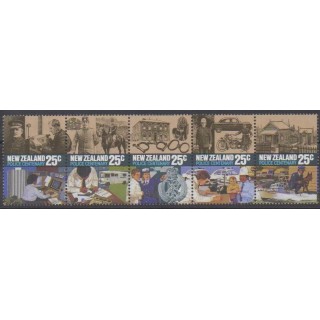 Acheter cette série de timbres de Nouvelle-Zélande de l'année 1986 (No 913/917).