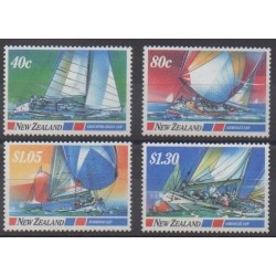 New Zealand - 1987 - Nb 950/953 - Boats