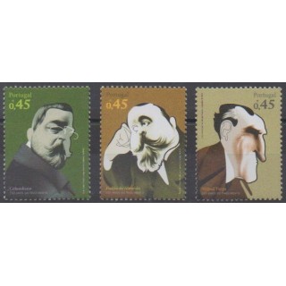 Buy this set of stamps of Portugal of the year 2007 (Nb 3199/3201).
